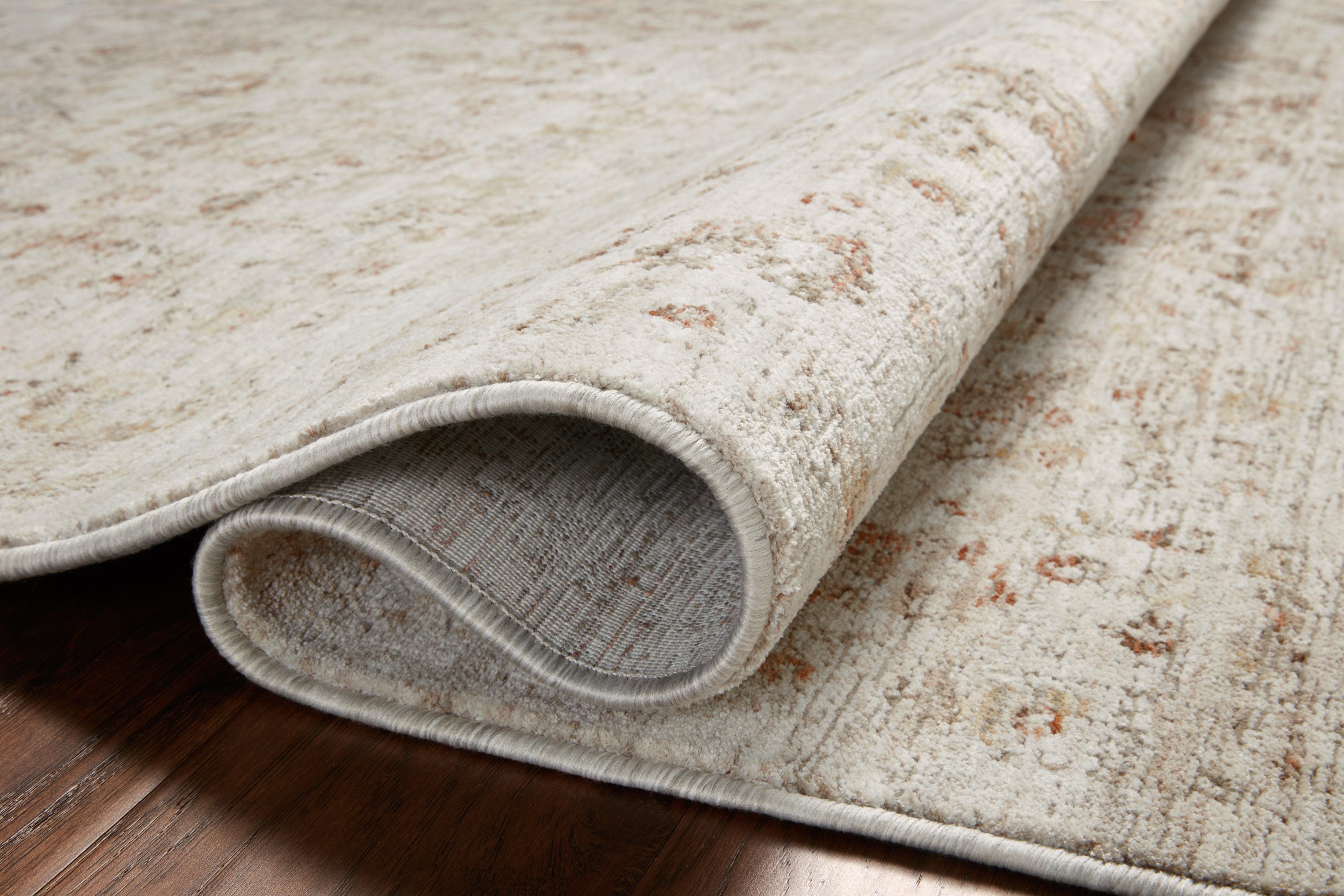 Amber Lewis x Loloi Honora Beige / Spice Rug 0-patterned rugs Loloi