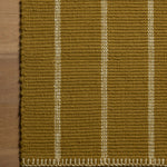 Amber Lewis x Loloi Harlan Ochre / Ivory Sample Rug RUGS - wool Loloi