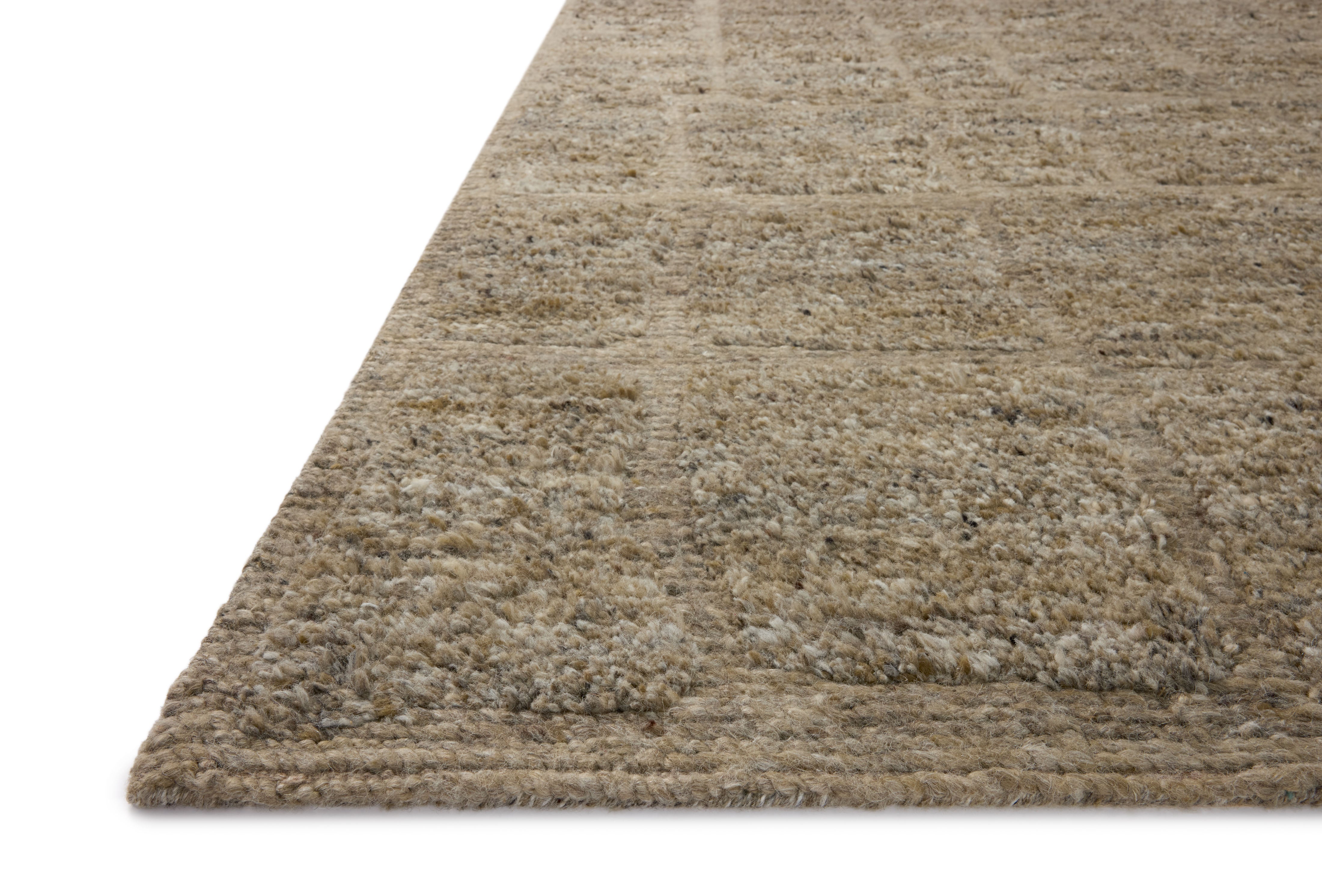 Loloi Hughes Olive Rug RUGS - wool Loloi 18" x 18" sample