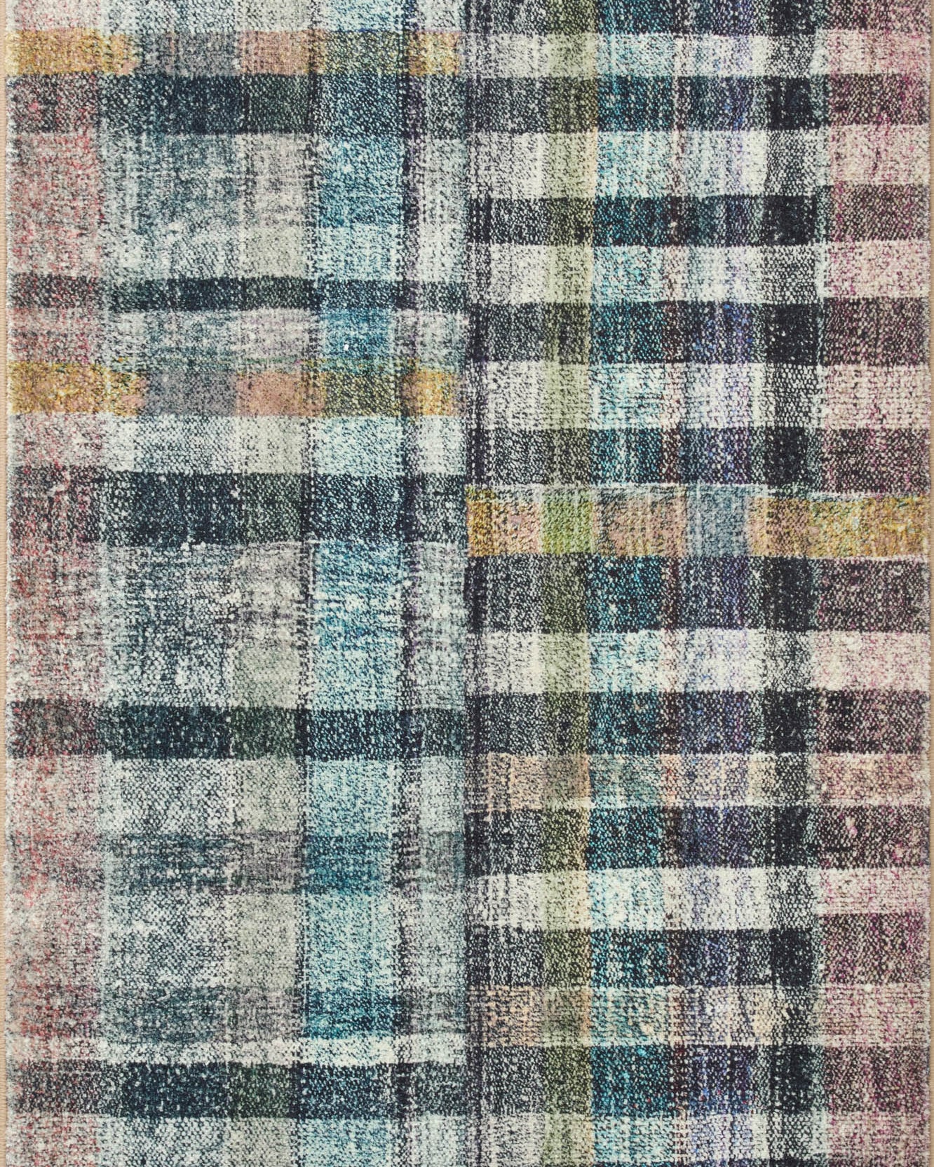 Chris Loves Julia X Loloi Humphrey Plum/ Multi Rug 0-RUGS Loloi
