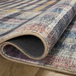 Chris Loves Julia X Loloi Humphrey Plum/ Multi Rug 0-RUGS Loloi