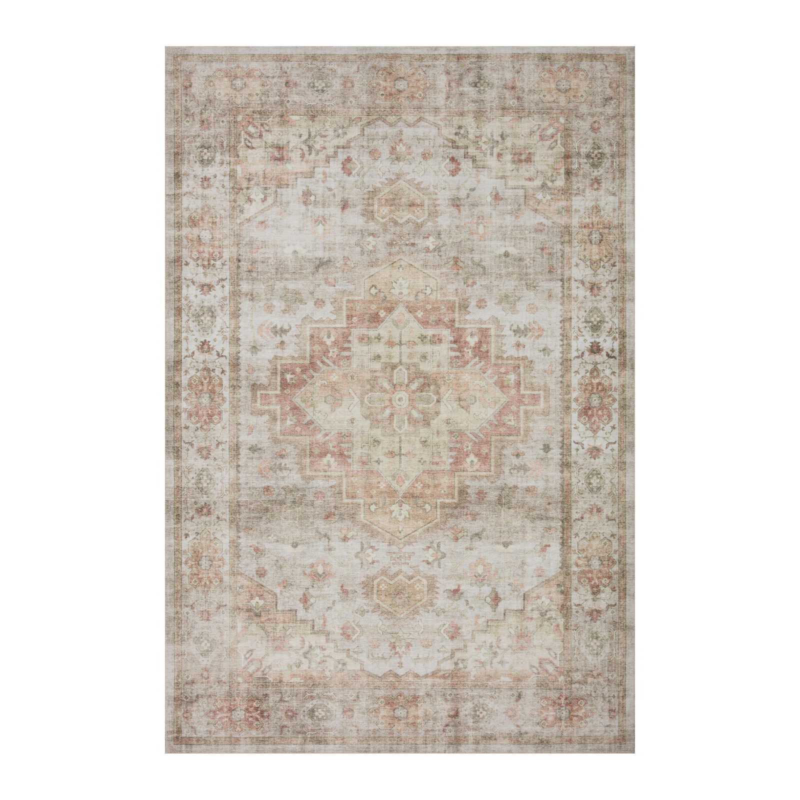 Loloi Heidi Sage / Multi Rug 0-RUGS-patterned Loloi 18" x 18" sample