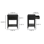 Corrine Nightstand FURNITURE - nightstand Moe's Furniture