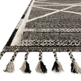 Loloi Iman Beige / Charcoal Rug RUGS - patterned Loloi