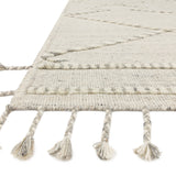 Loloi Iman Ivory / Lt. Grey Rug RUGS - patterned Loloi