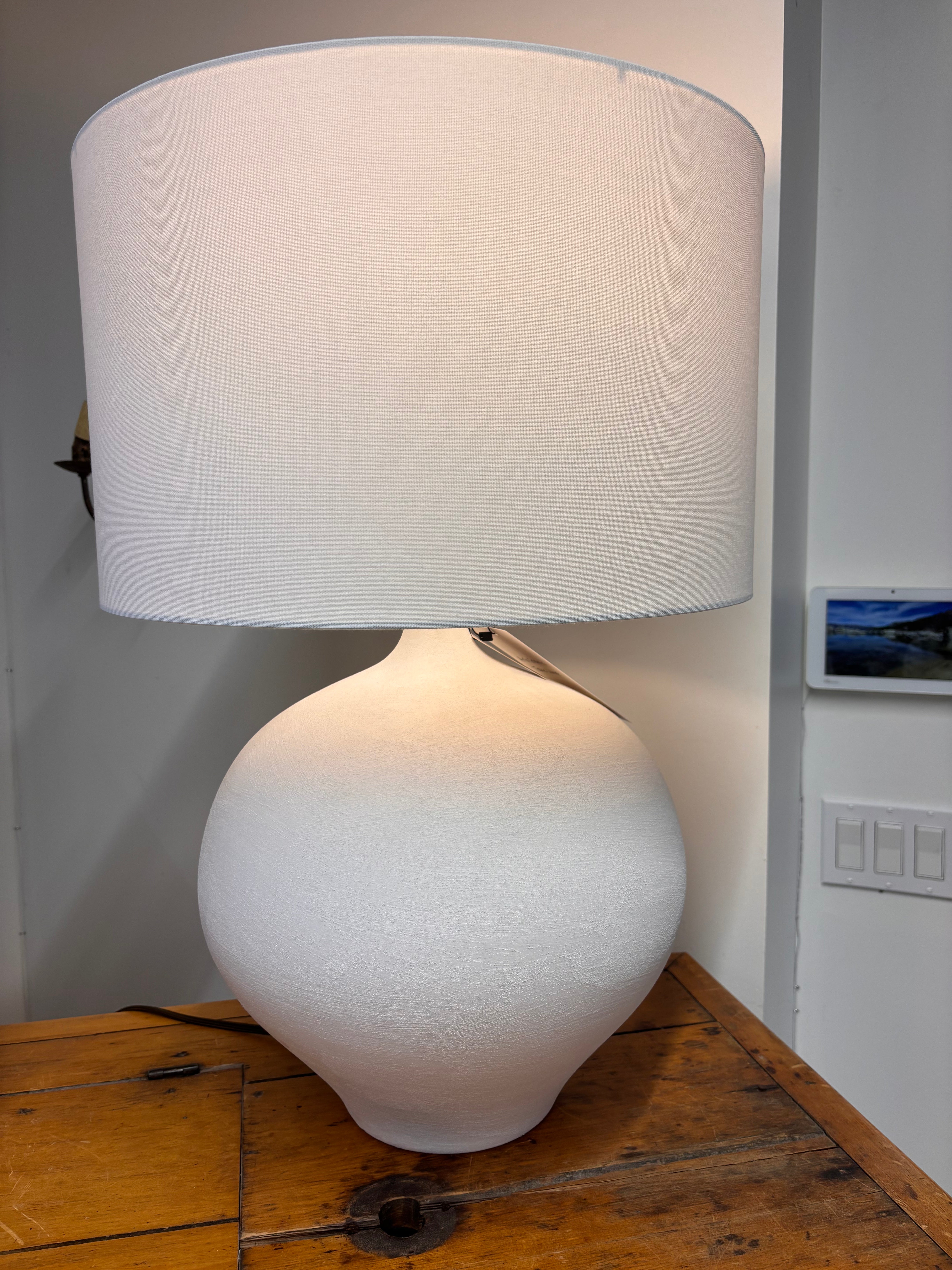 FLOOR MODEL - Arlo Ceramic Table Lamp LIGHTING - in store Regina Andrew