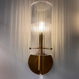 FLOOR MODEL - Dixie Sconce - Natural Brass LIGHTING - floor model Regina Andrew