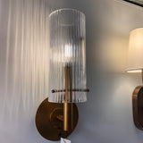 FLOOR MODEL - Dixie Sconce - Natural Brass LIGHTING - floor model Regina Andrew