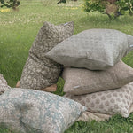 Sadie Block Print Pillow Cover 1 - PILLOWS - Block print - neutral ORNA HOUSE