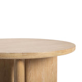 Inness Coffee Table - Wood 4 - b - FURNITURE - coffee table - round LH IMPORTS
