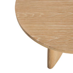 Inness Coffee Table - Wood 4 - b - FURNITURE - coffee table - round LH IMPORTS