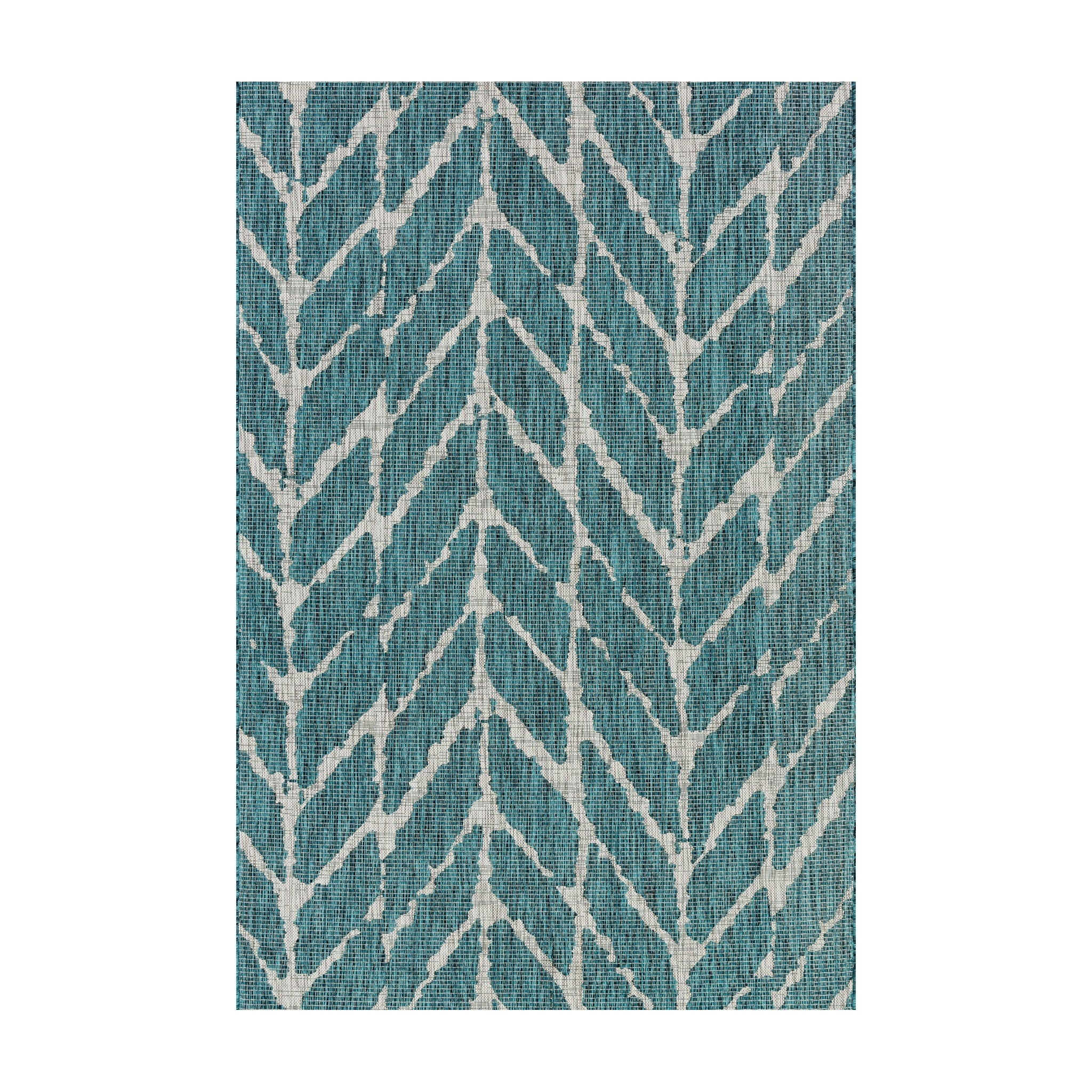Loloi Isle Teal / Grey Rug RUGS - synthetic Loloi 2'2" x 3'9"