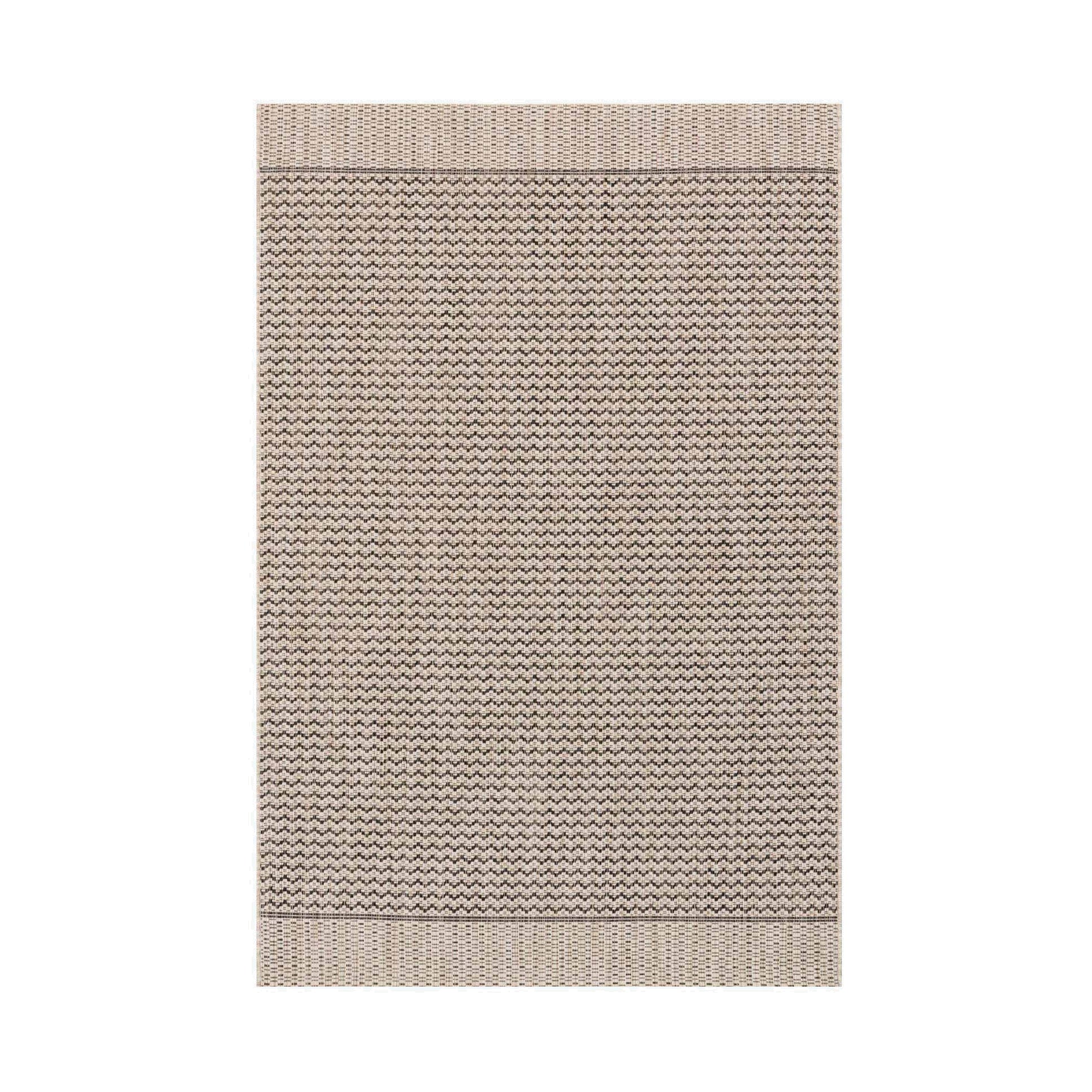 Loloi Isle Grey / Black Rug 5-Rugs - indoor/outdoor Loloi 2'2" x 3'9"
