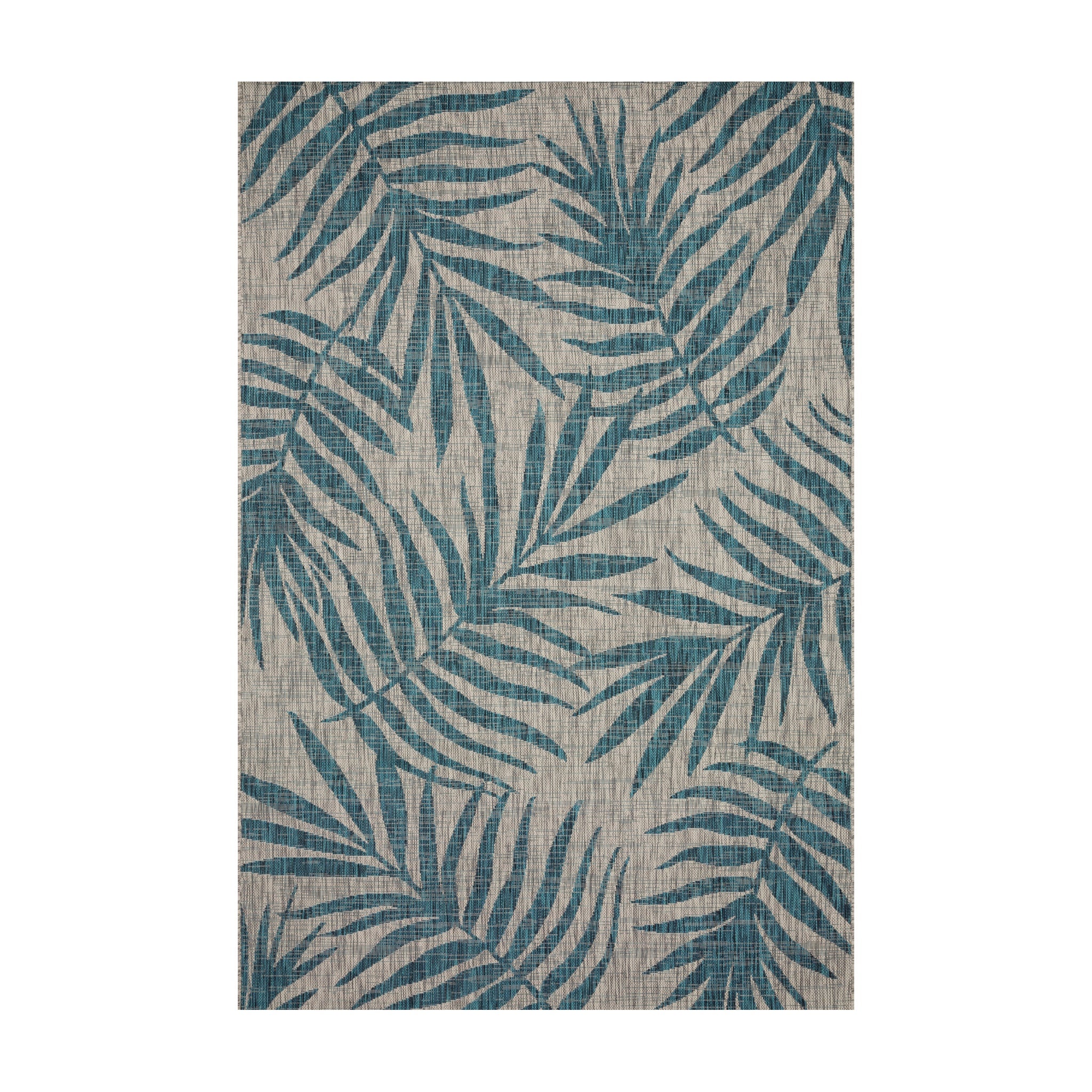 Loloi Isle Grey / Aqua Rug RUGS - synthetic Loloi 18" x 18"