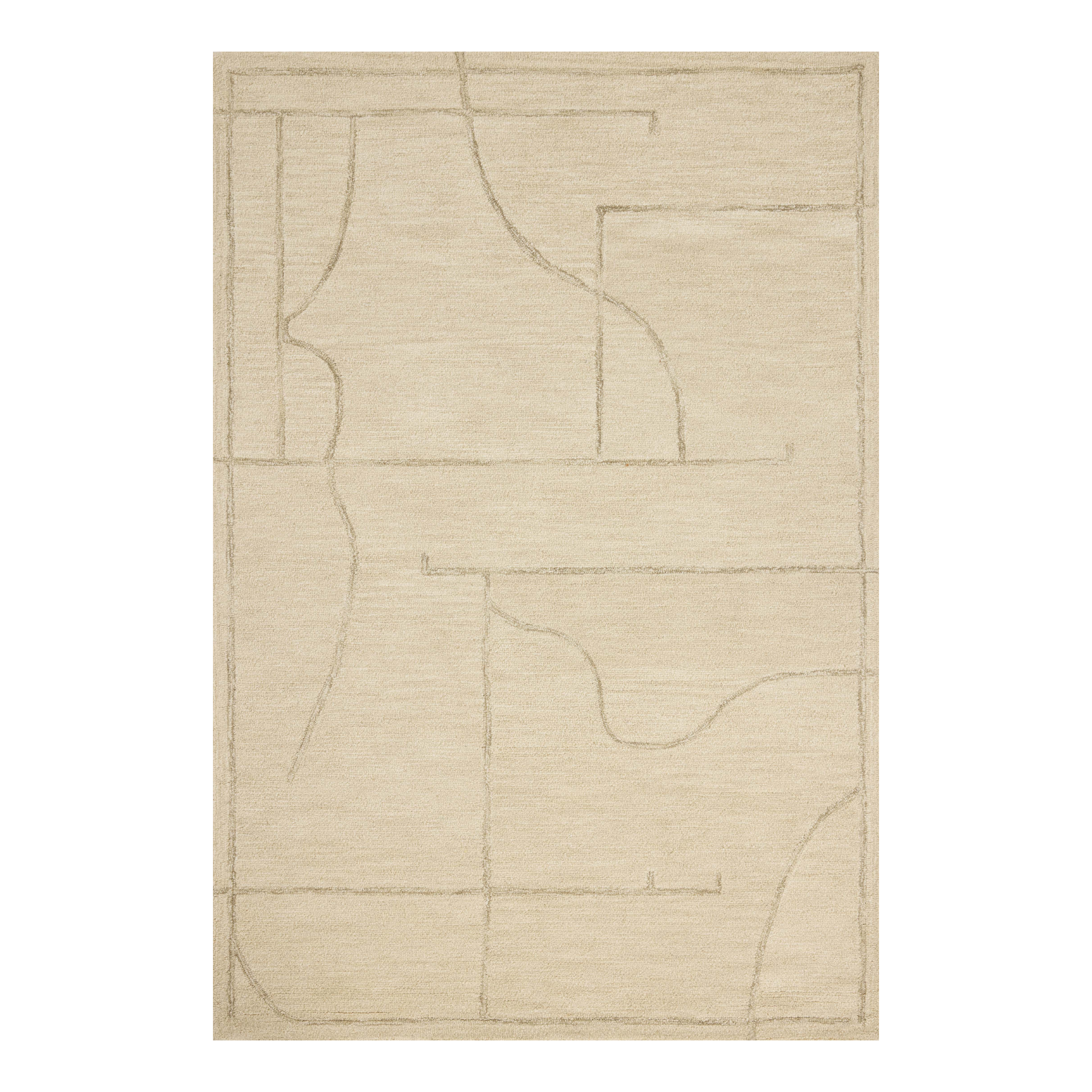Jeremiah Brent x Loloi Barrow Ivory / Taupe Rug