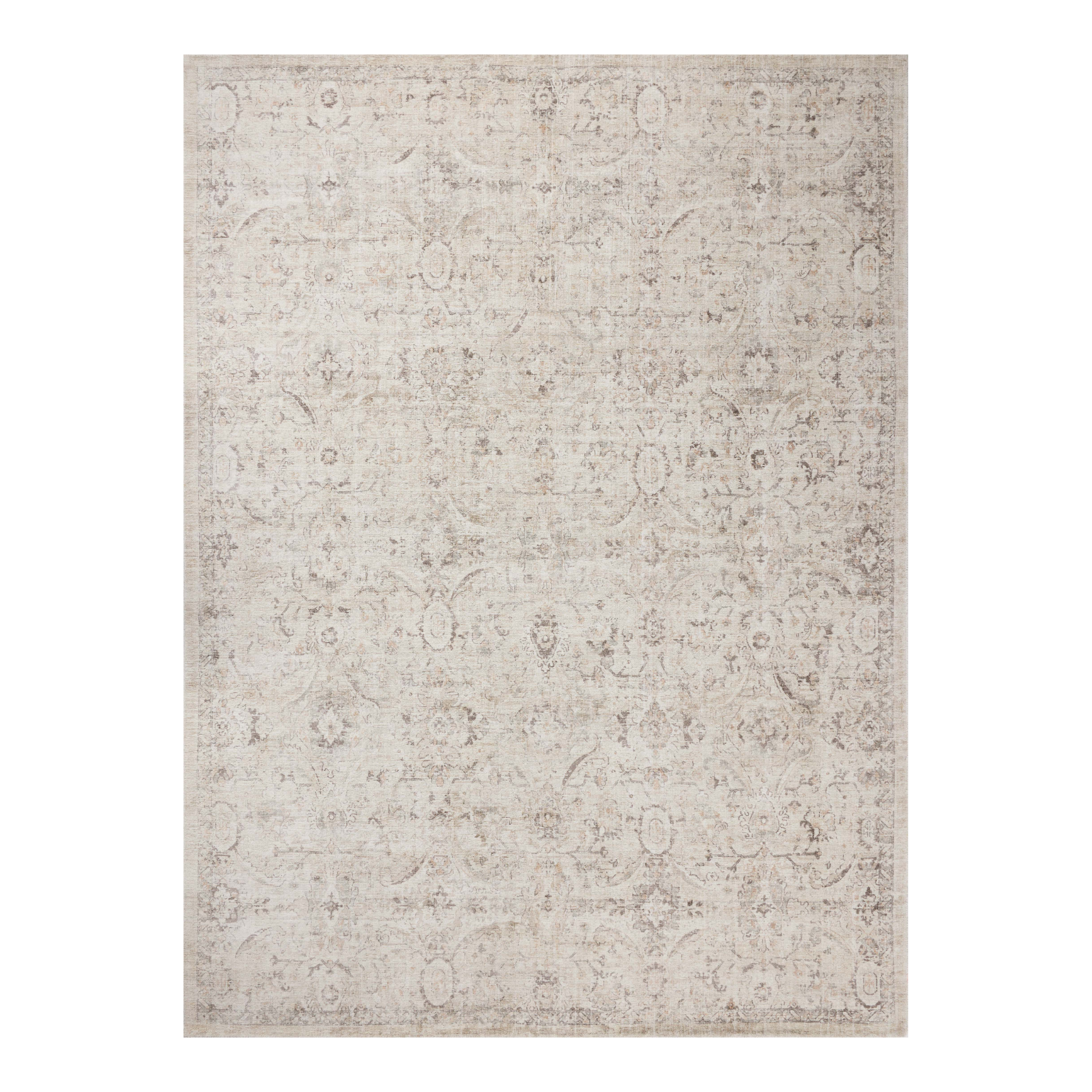 Loloi Marcella Cream / Pebble Rug RUGS-patterned Loloi 18" x 18" sample