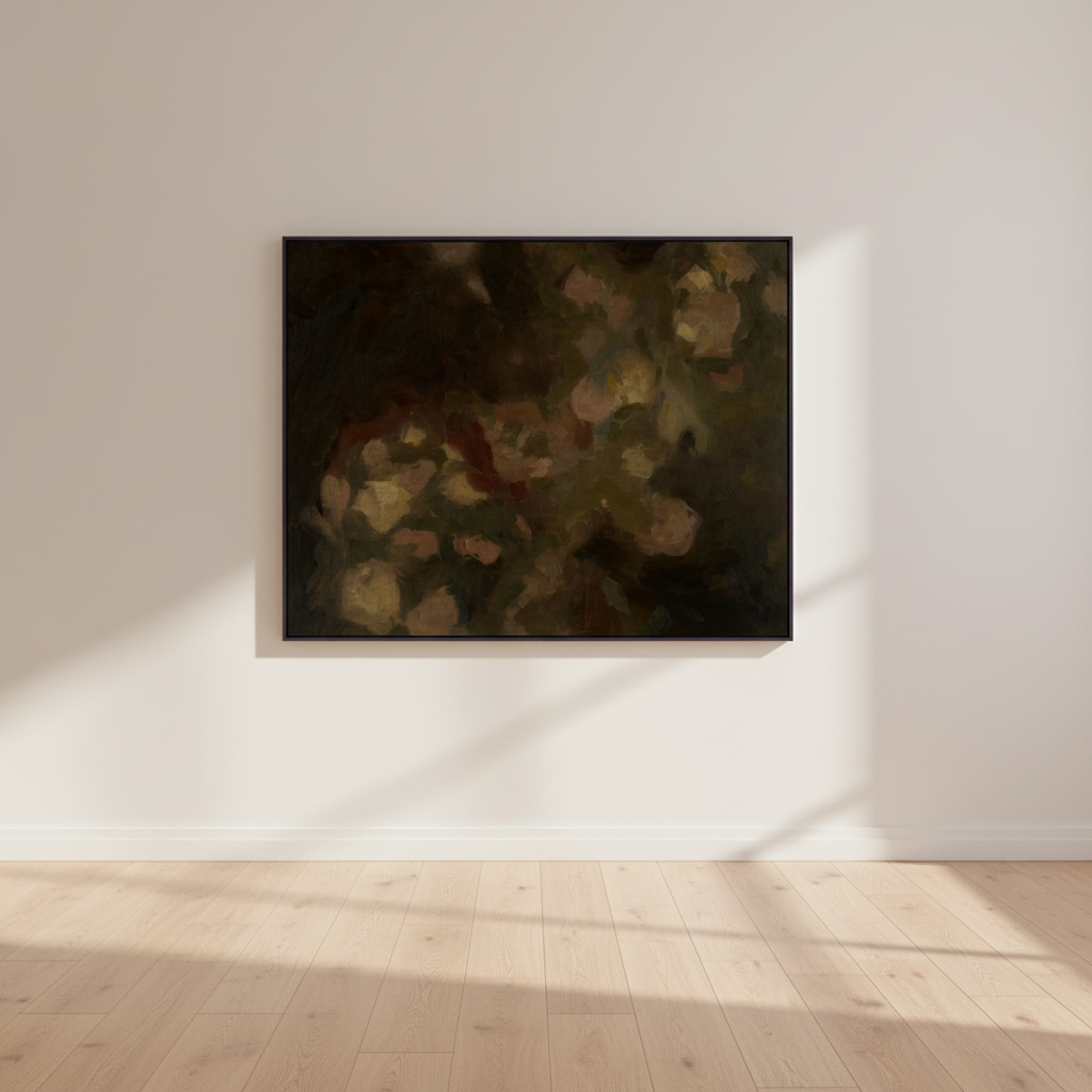 "Soft Garden" Framed Art Print ARTWORK - framed print Wendover Art Group