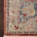 Magnolia Home By Joanna Gaines x Loloi Janey Garnet / Multi Rug RUGS - synthetic Loloi