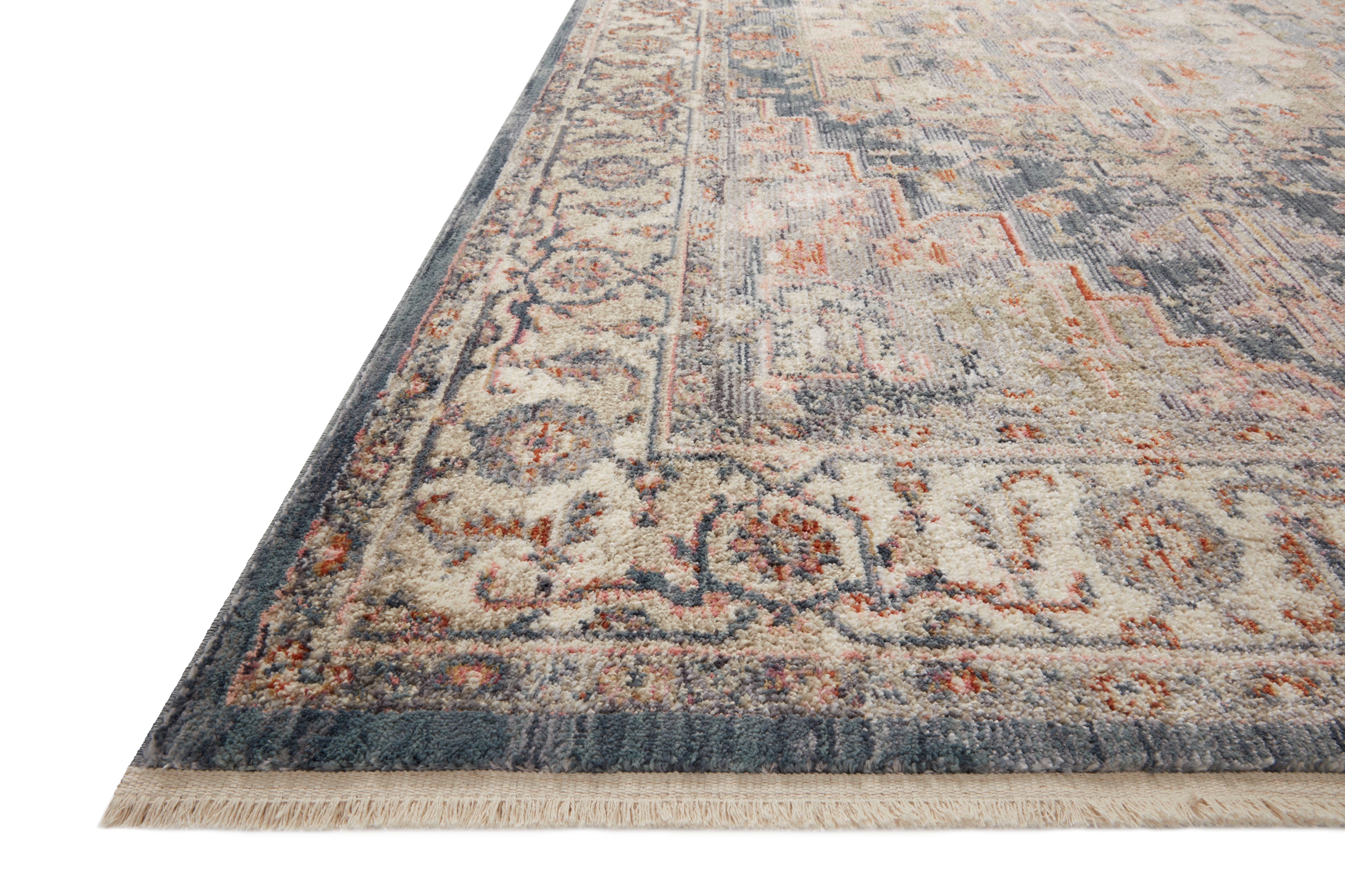 Magnolia Home By Joanna Gaines x Loloi Janey Indigo / Multi Rug RUGS - synthetic Loloi