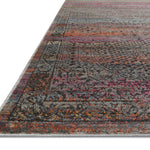 Loloi Javari Charcoal / Sunset Rug RUGS - synthetic Loloi