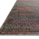 Loloi Javari Charcoal / Sunset Rug RUGS - synthetic Loloi