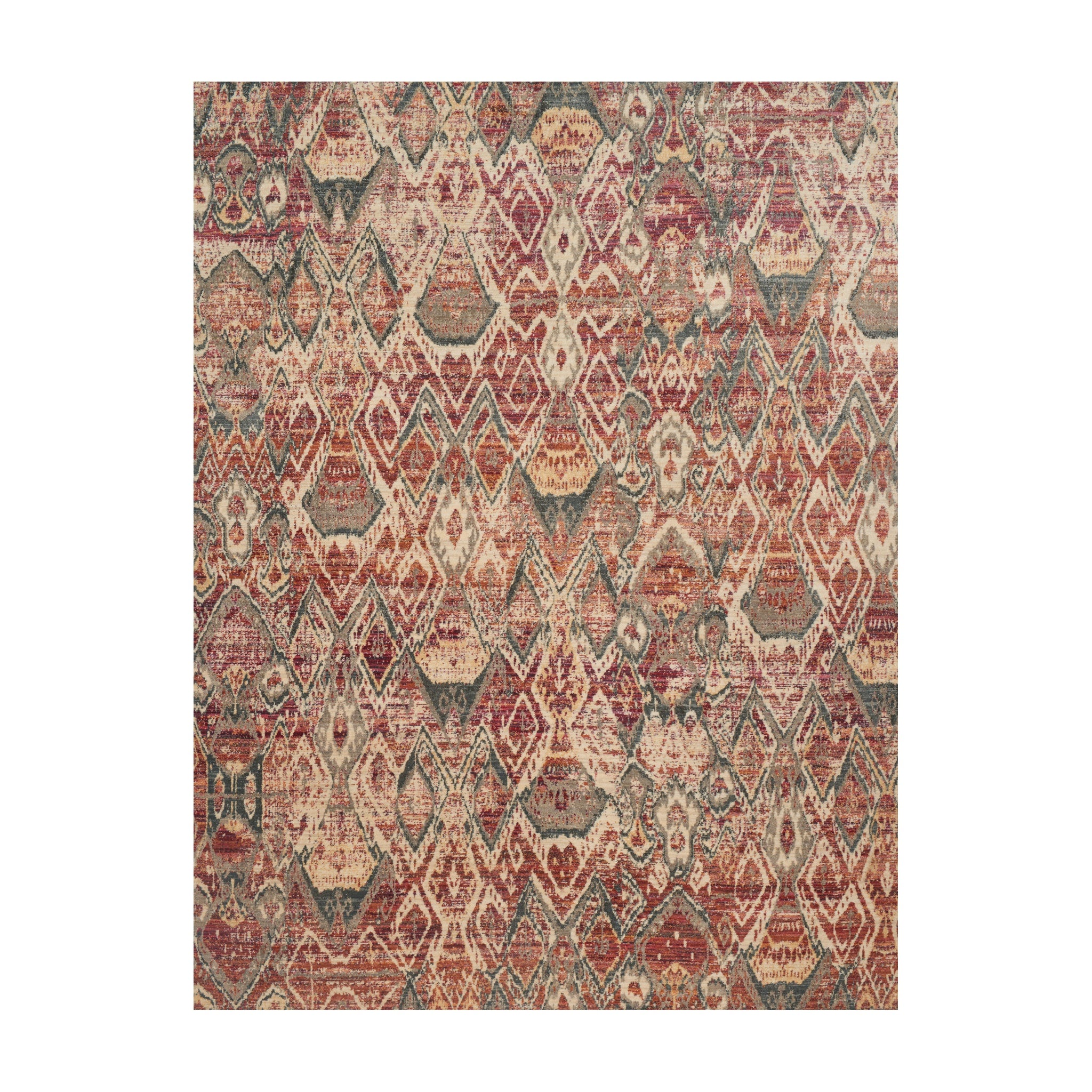 Loloi Javari Berry / Ivory Rug RUGS - synthetic Loloi 2'6" x 4'0"