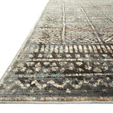 Loloi Javari Charcoal / Silver Rug RUGS - synthetic Loloi