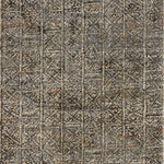 Loloi Javari Charcoal / Silver Rug RUGS - synthetic Loloi