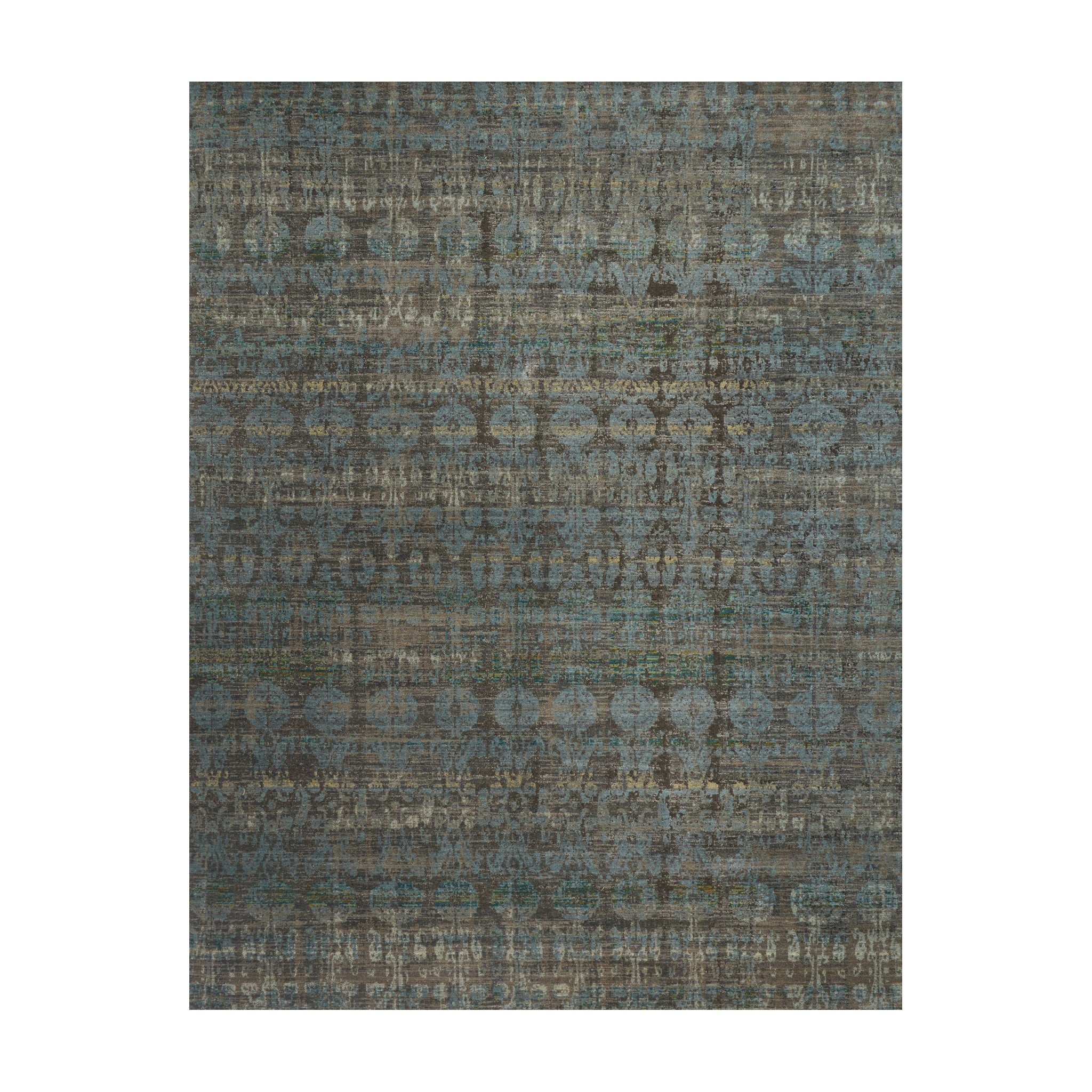 Loloi Javari Steel / Lagoon Rug RUGS - synthetic Loloi 18" x 18"