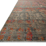 Loloi Javari Steel / Sunrise Rug RUGS - synthetic Loloi