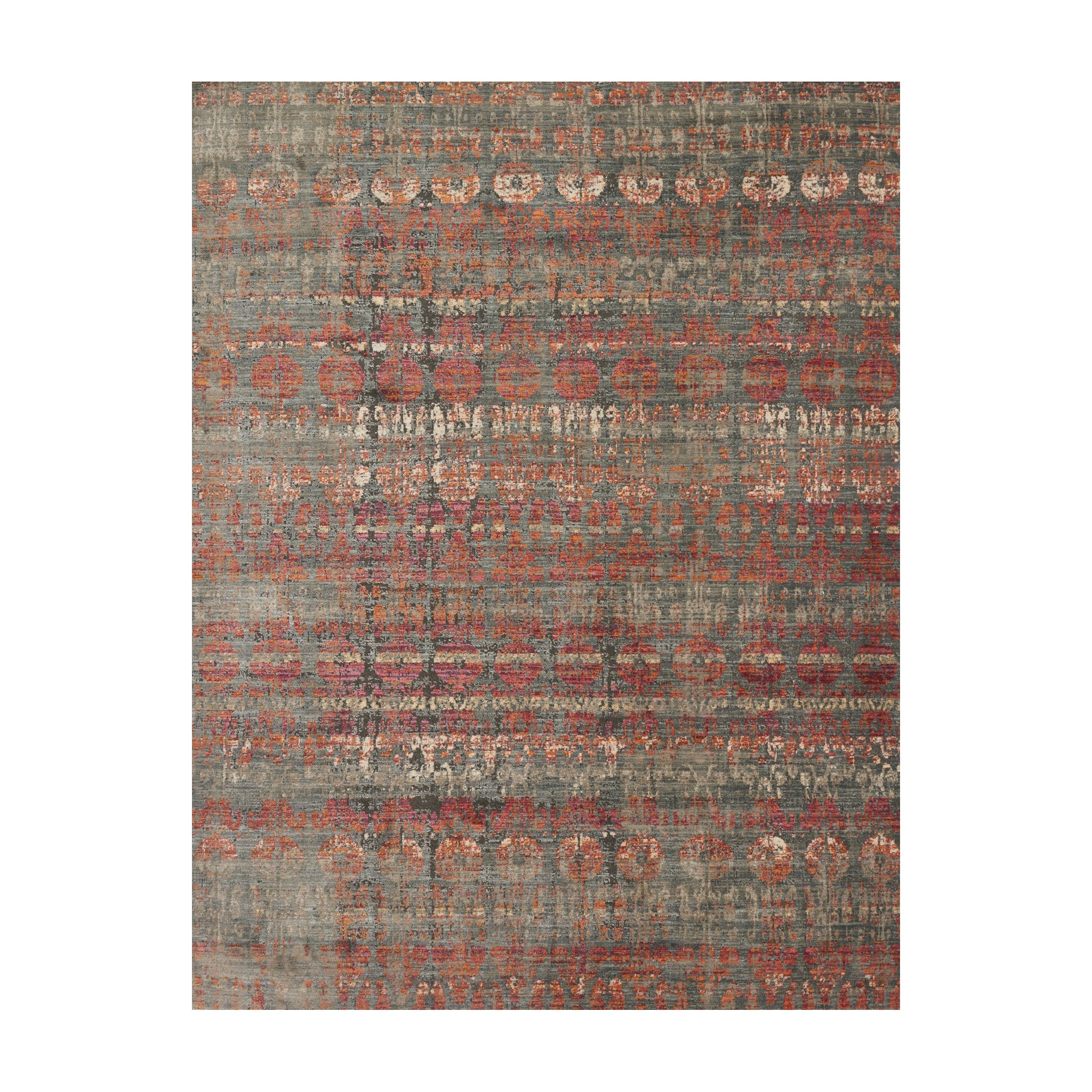 Loloi Javari Steel / Sunrise Rug RUGS - synthetic Loloi 18" x 18"
