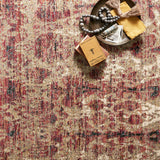 Loloi Javari Drizzle / Berry Rug RUGS - synthetic Loloi