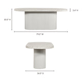Lewis Outdoor Dining Table FURNITURE - outdoor dining table Moe's Furniture