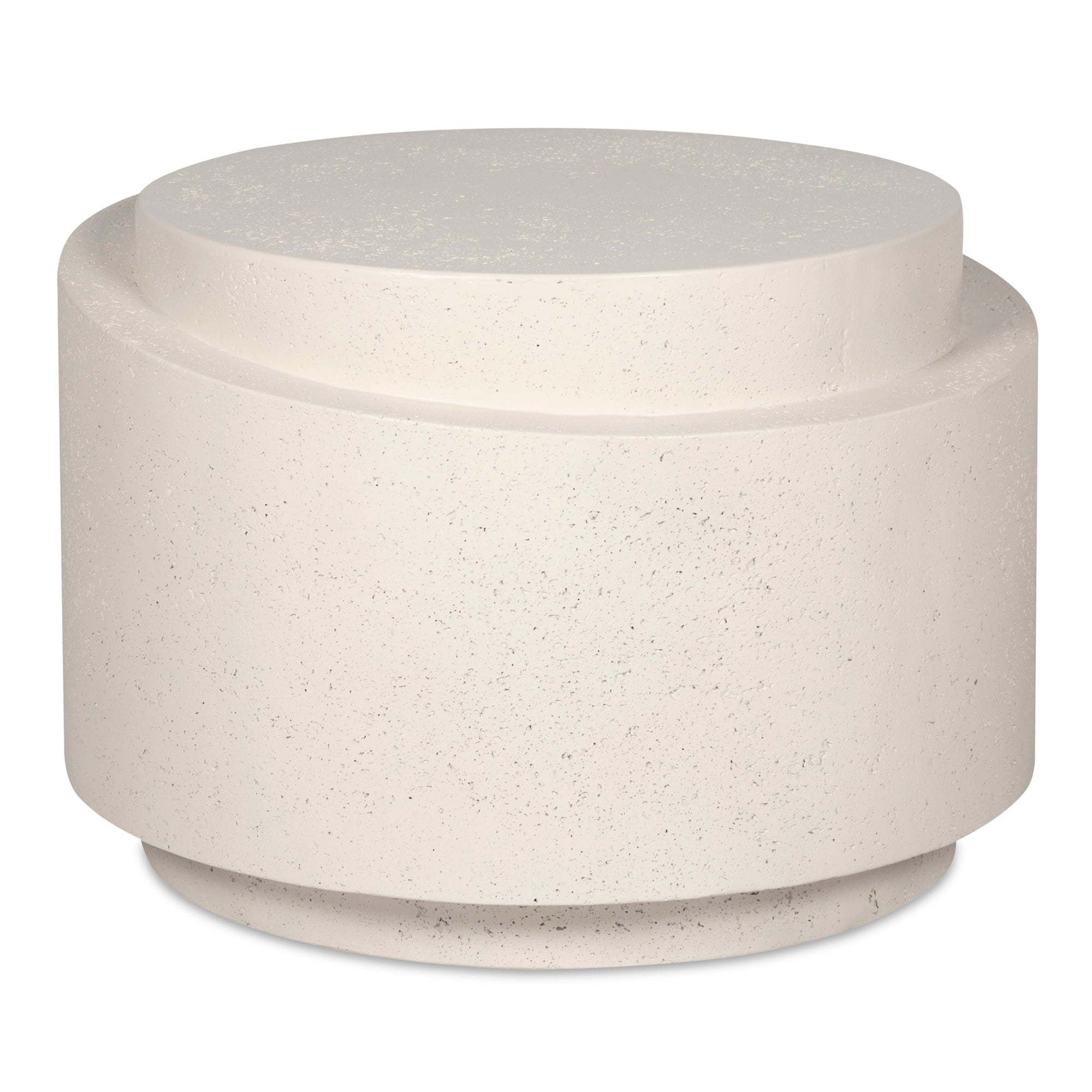 Cosmo Outdoor Accent Table FURNITURE - outdoor table Moe's Furniture White