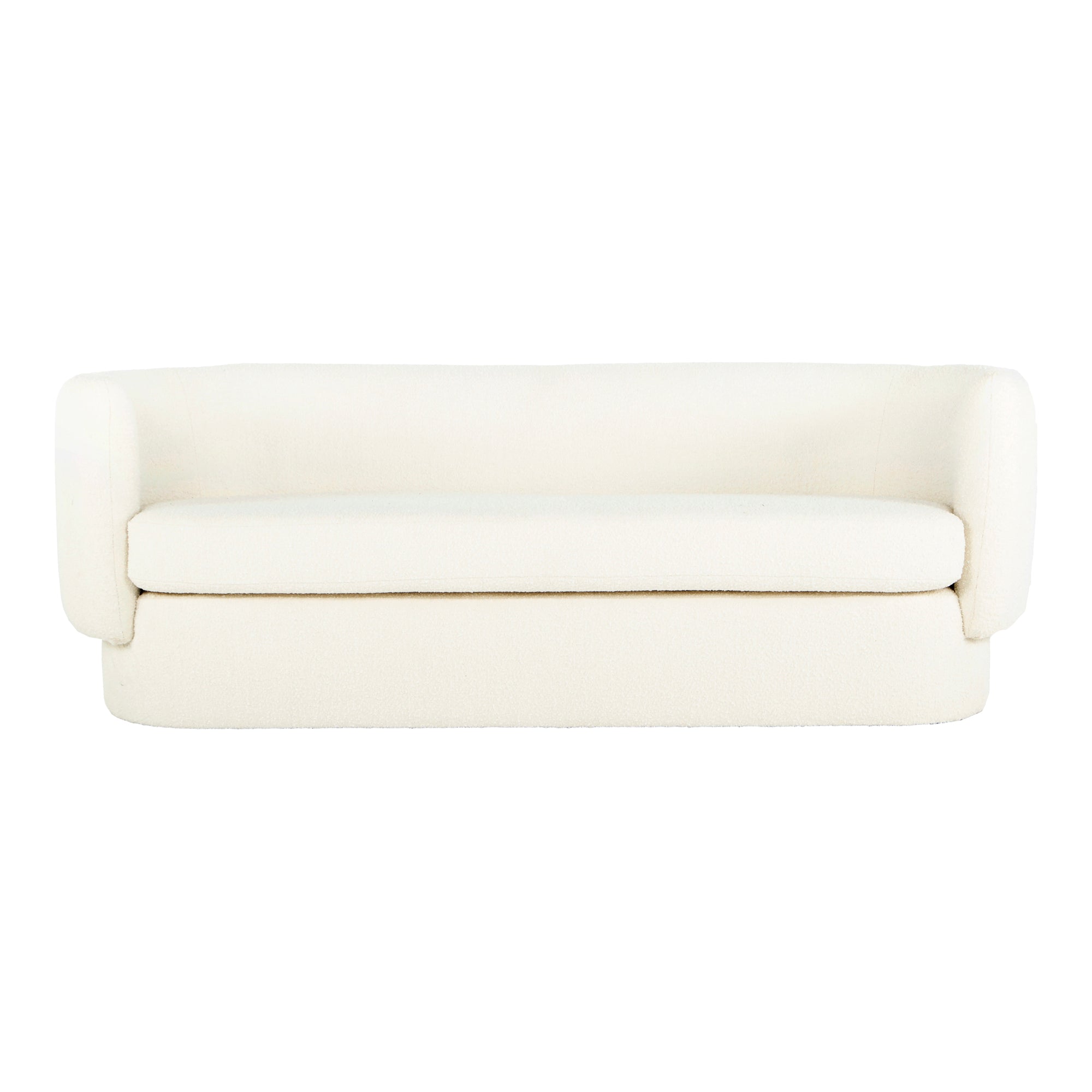 Kory 84" Sofa FURNITURE - sofa Moe's Furniture White