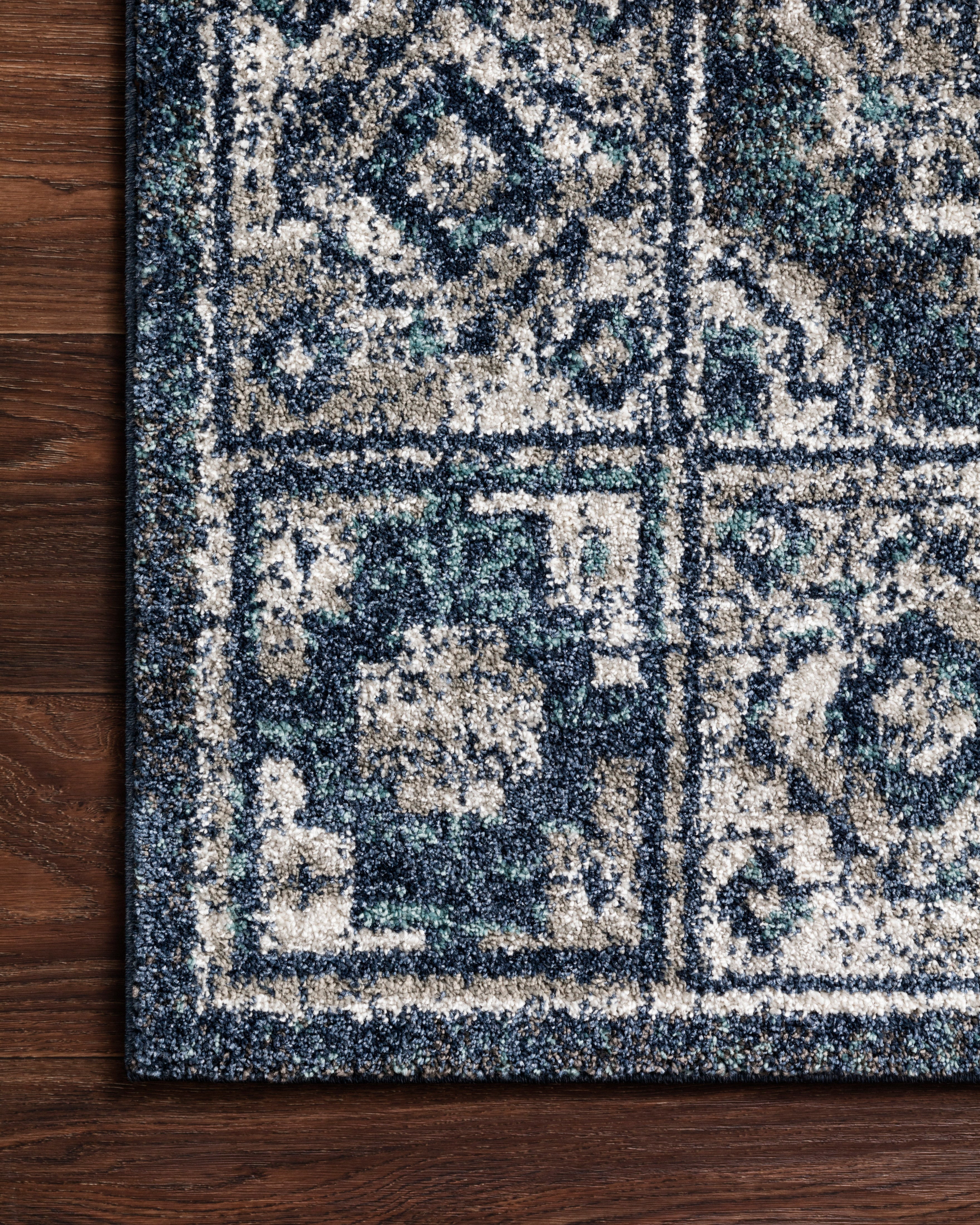 Loloi Joaquin Denim / Grey Rug Loloi