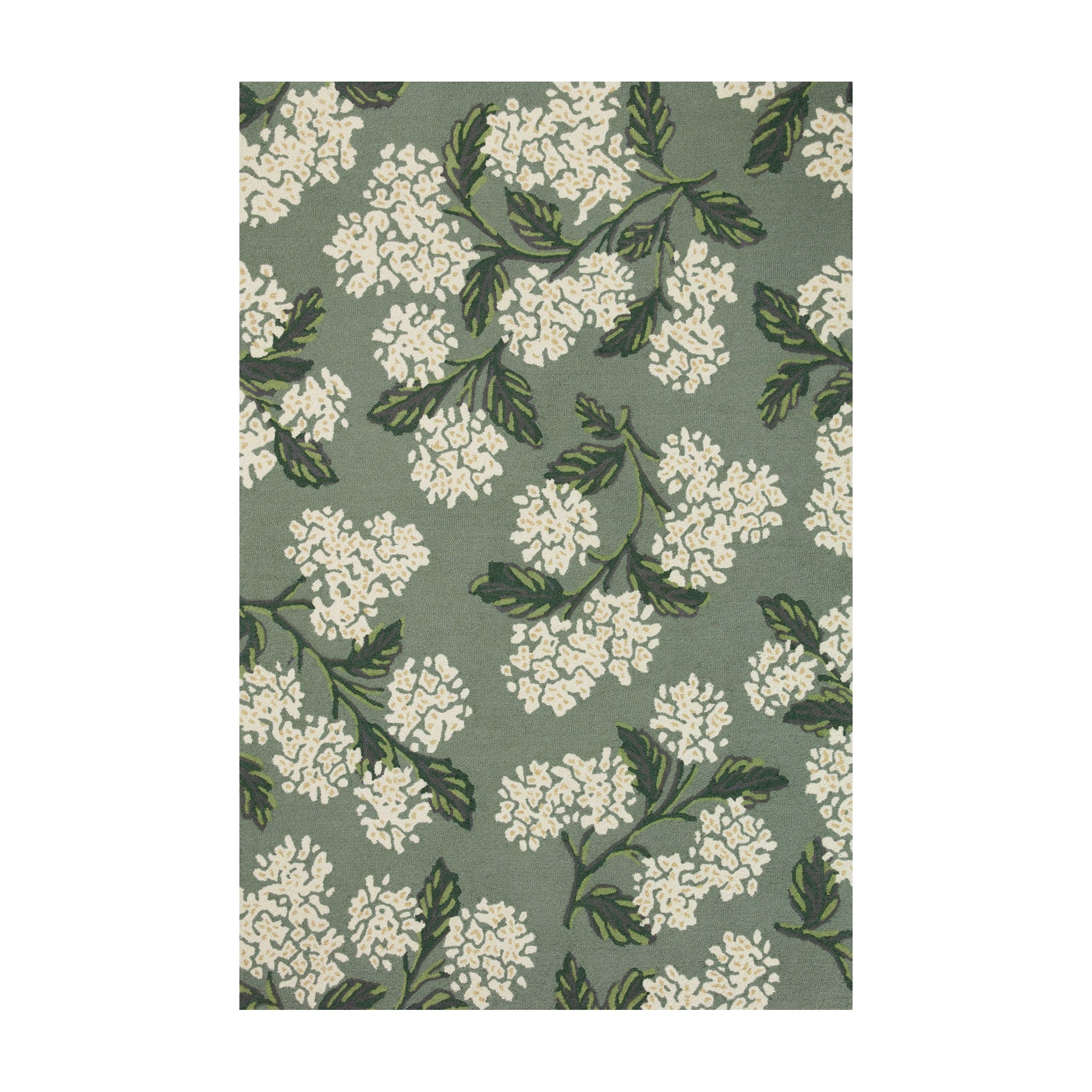 Rifle Paper Co. x Loloi Joie Sage Rug RUGS - wool Loloi 18" x 18"