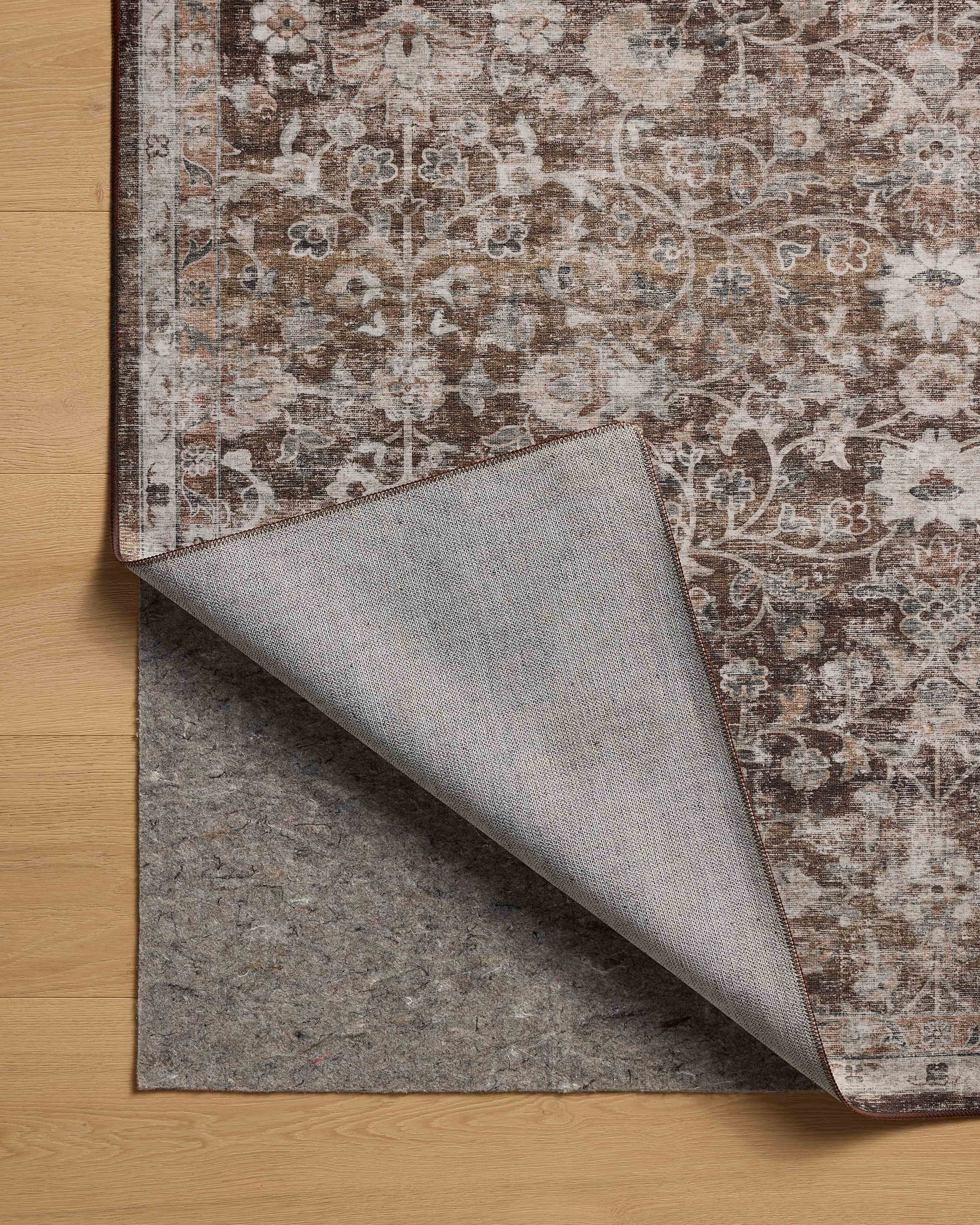 Amber Lewis x Loloi Josie Earth / Natural Machine Washable Rug RUGS - synthetic Loloi