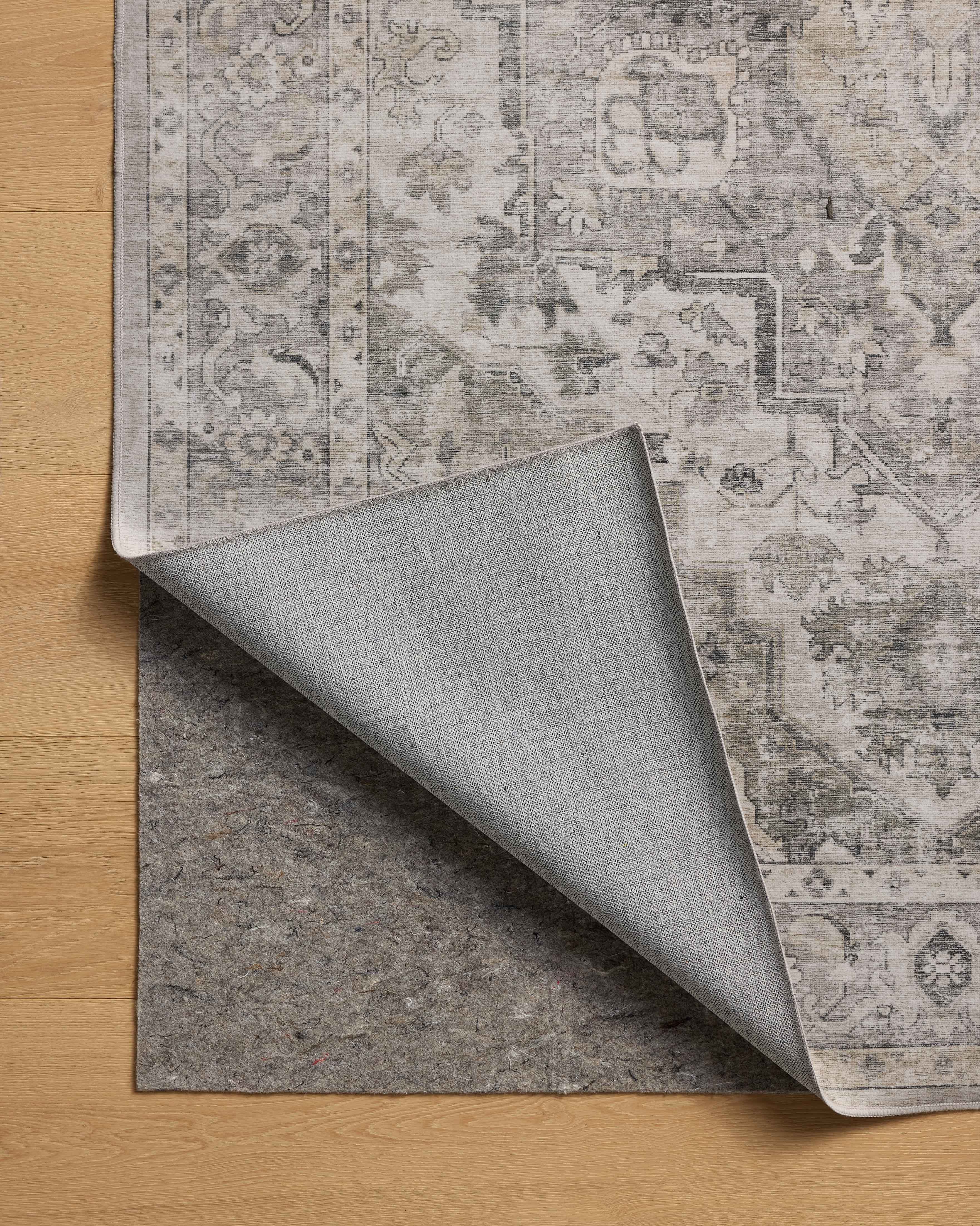 IN STORE - Loloi Josie Silver / Natural Washable Rug IN STORE - Rugs Loloi
