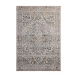 Amber Lewis x Loloi Josie Silver / Natural Machine Washable Rug