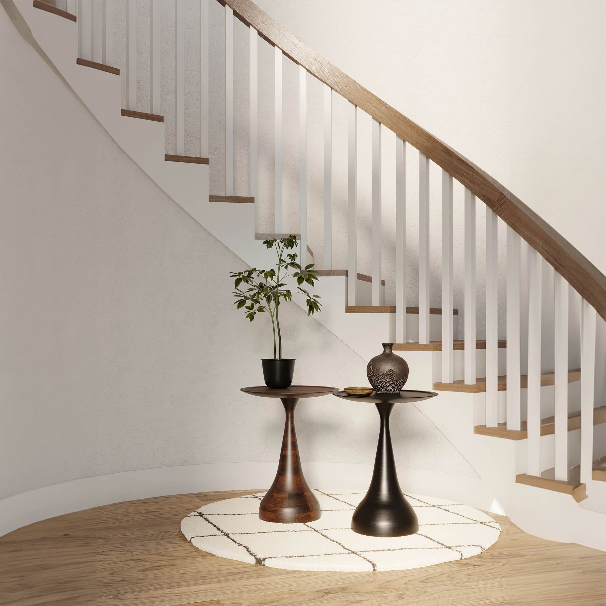 Polyna Side Table FURNITURE - side tables LH IMPORTS