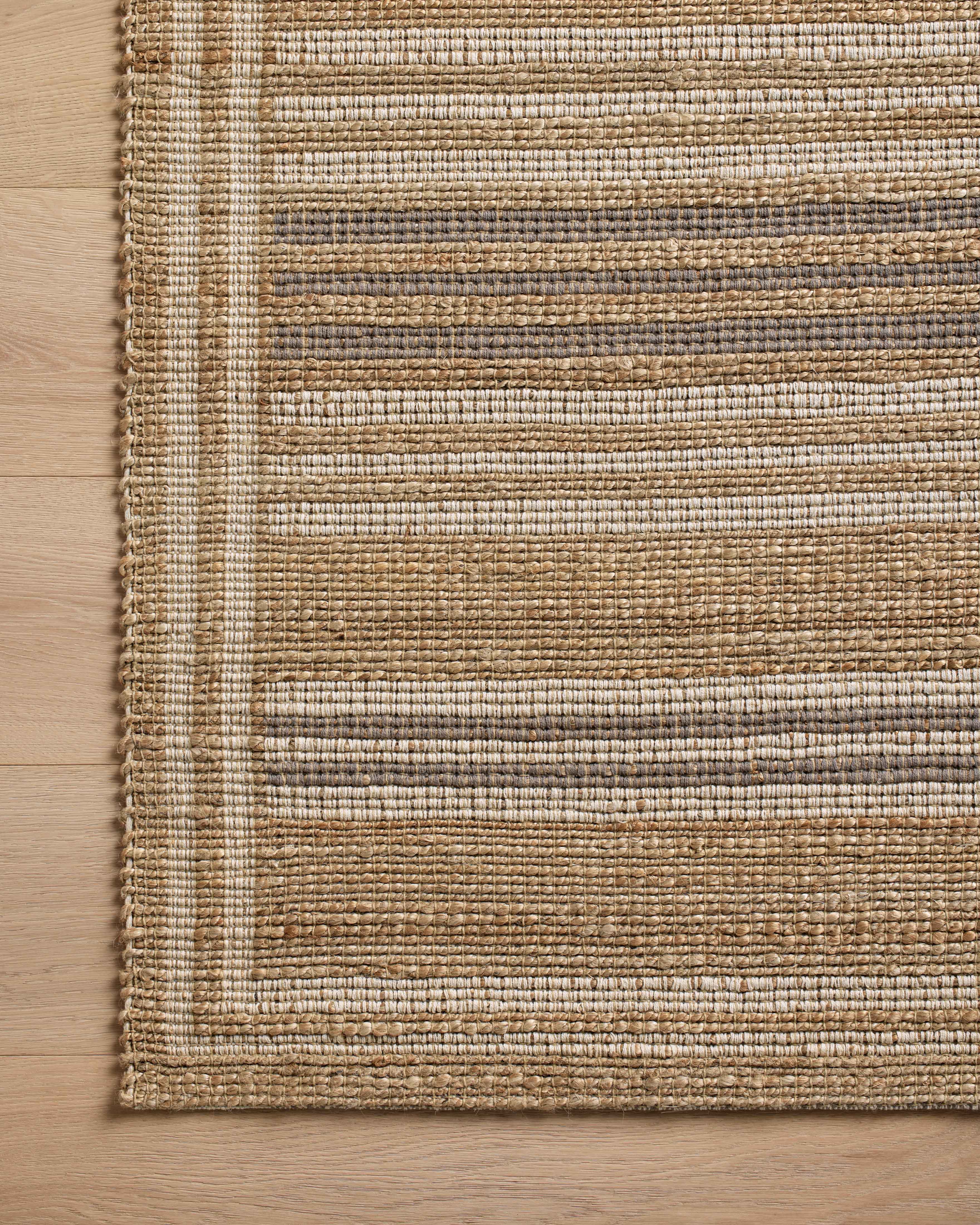 Chris Loves Julia x Loloi Judy Natural / Dove Rug 0-RUGS - jute Loloi