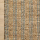 Chris Loves Julia x Loloi Judy Natural / Sky Rug 0-RUGS - jute Loloi