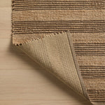 Chris Loves Julia x Loloi Judy Natural / Chocolate Rug 0-RUGS - jute Loloi