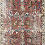 Chris Loves Julia x Loloi Jules Merlot / Multi Rug RUGS - synthetic Loloi
