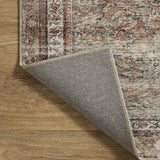 Chris Loves Julia x Loloi Jules Ink / Terracotta Rug 0-patterned rugs Loloi