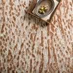 Loloi Juneau Oatmeal / Terracotta Rug RUGS - wool Loloi