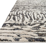 Loloi Juneau Charcoal / Silver Rug RUGS - wool Loloi