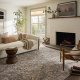 Magnolia Home by Joanna Gaines x Loloi Junie Blue / Natural Rug RUGS - vintage inspired Loloi