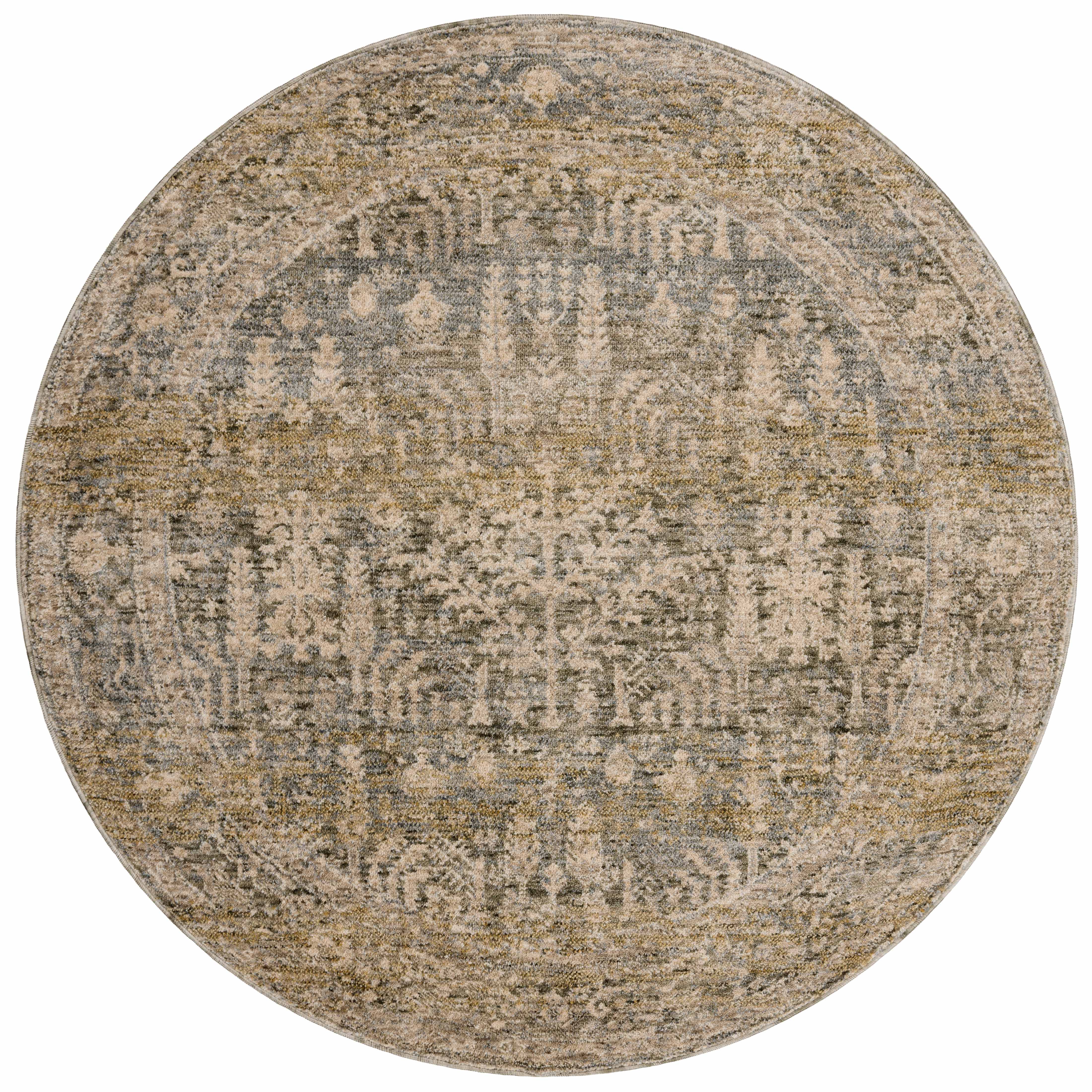 Joanna Gaines x Loloi Junie Moss / Natural Rug RUGS - synthetic Loloi